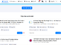 Full Source + Báo cáo | Website Tuyển Dụng Giống TopCV Code đồ án